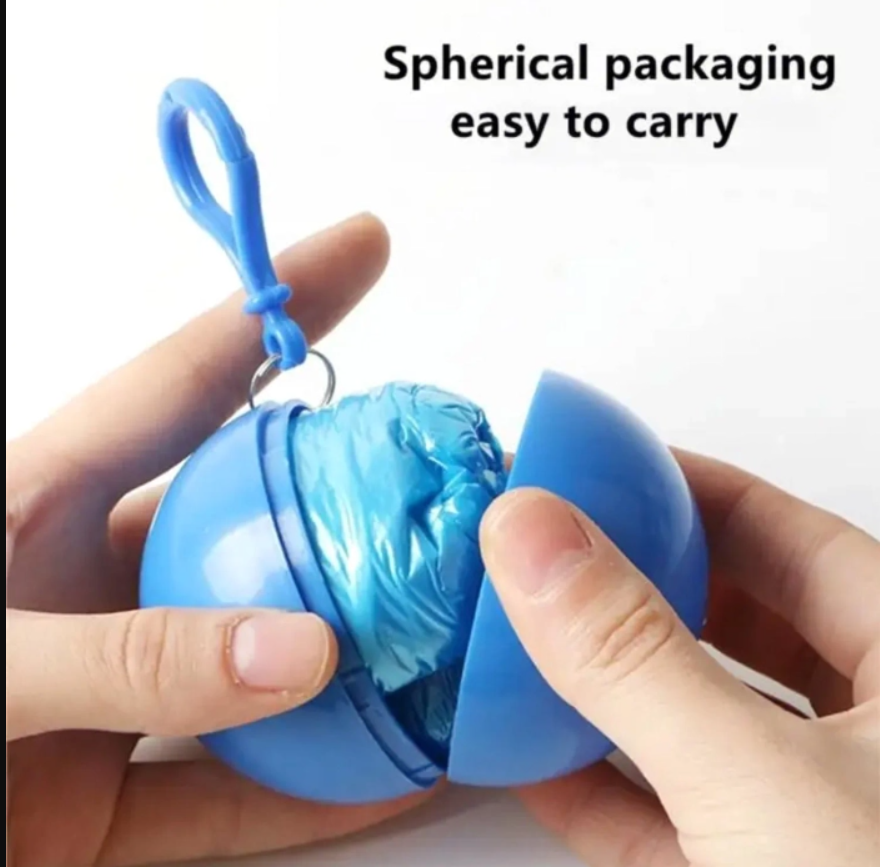 Disposable Ball Shape Raincoat
